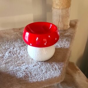 Cat food elevated dish